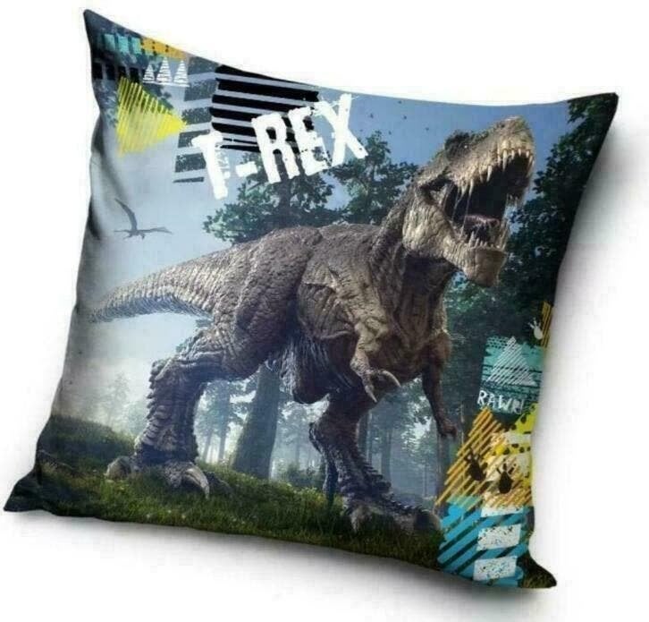 Dinosaurus Kussen / Sierkussen - T-Rex, Ophalen of Verzenden, Nieuw, Inclusief kussen, Kleed of Kussen