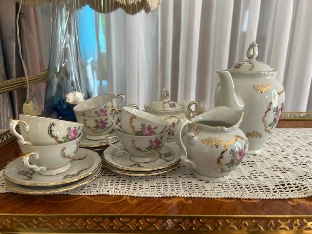 Koffieservies Kahla antiek, Antiek en Kunst, Ophalen