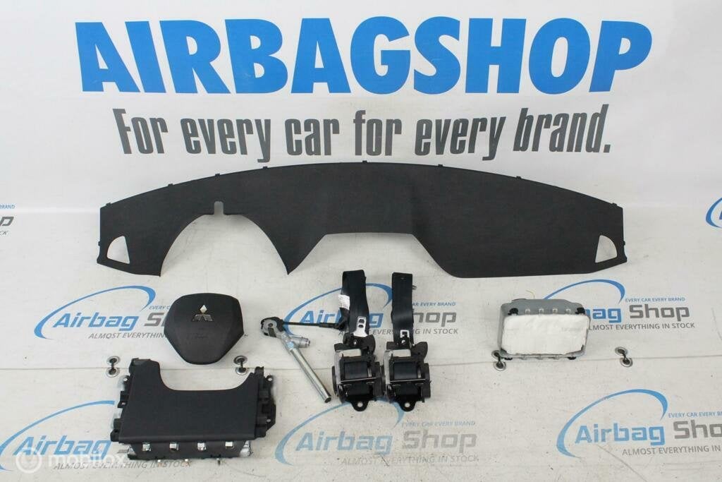 Airbag kit - Tableau de bord noir Mitsubishi ASX (2010-....), Enlèvement ou Envoi, Utilisé