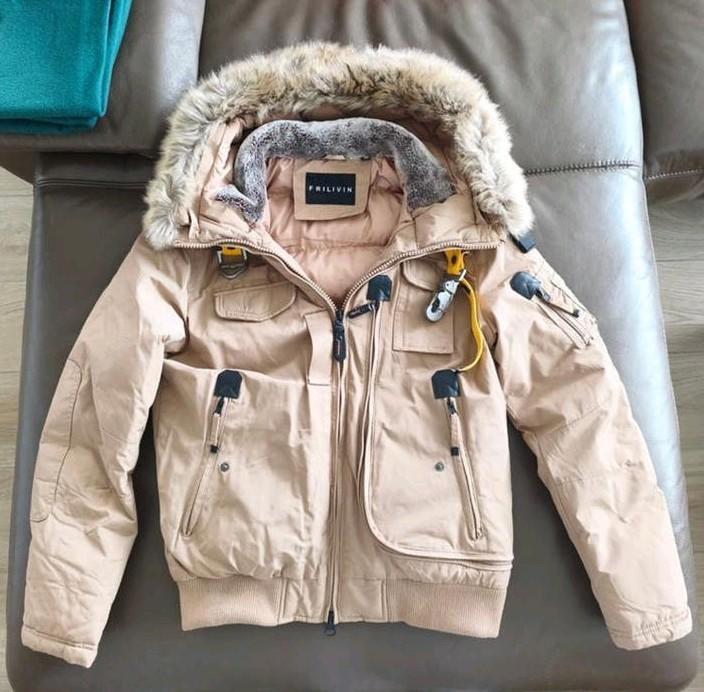 Veste style "Parajumper" taille M - beige clair (neuf), Neuf, Enlèvement ou Envoi, Parajumper, Beige