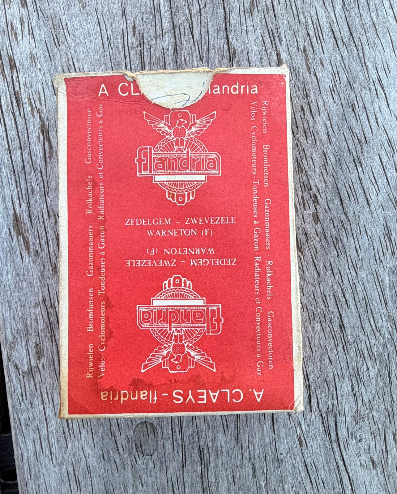Flandria speelkaarten, Ophalen of Verzenden, Gebruikt