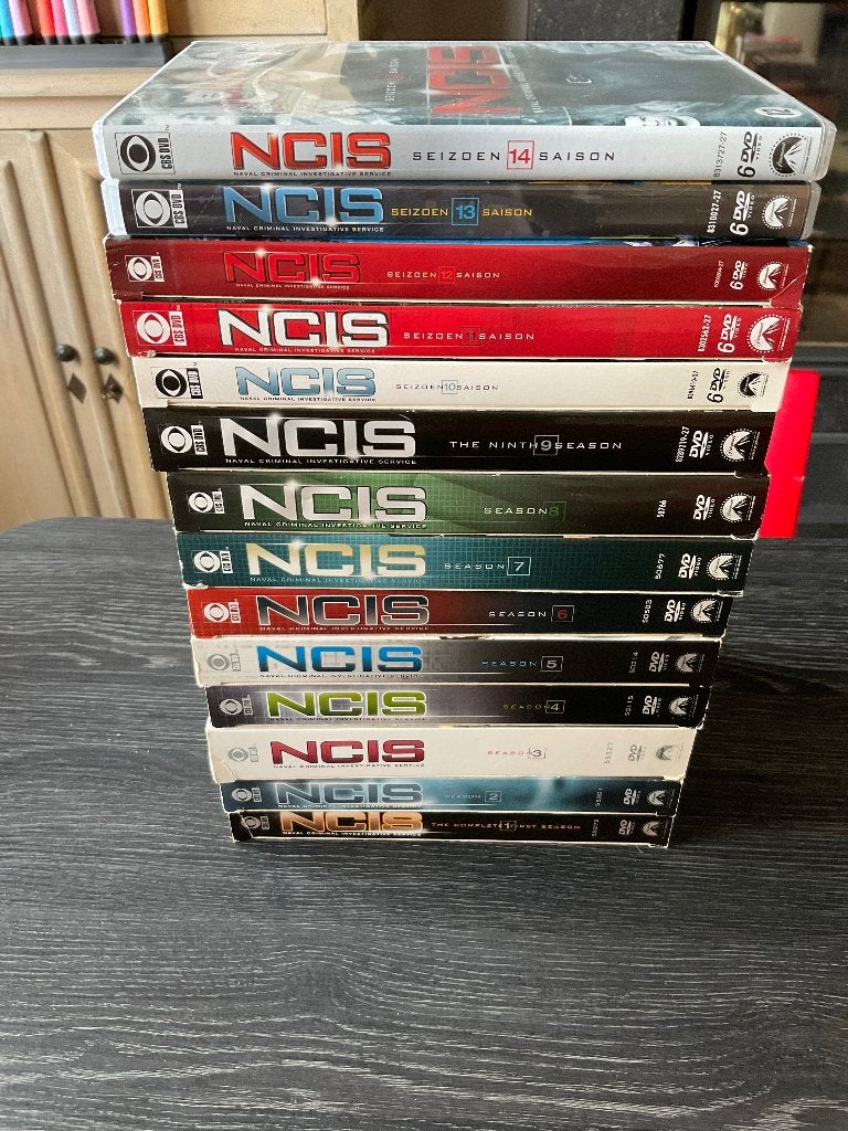 DVD’s NCIS seizoen 1-14 compleet tv-serie NL ondertiteld, Anglais, Enlèvement ou Envoi, Série complète, Néerlandais