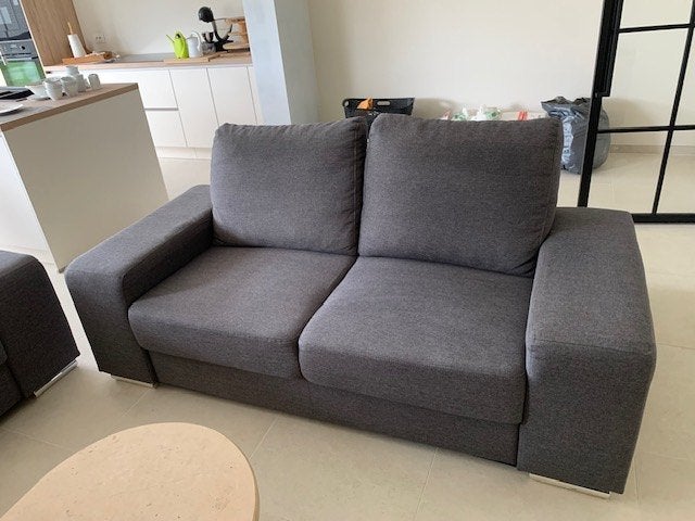 2 zitbanken, 2-zits, Ophalen, 150 tot 200 cm, Tweepersoons, 75 tot 100 cm