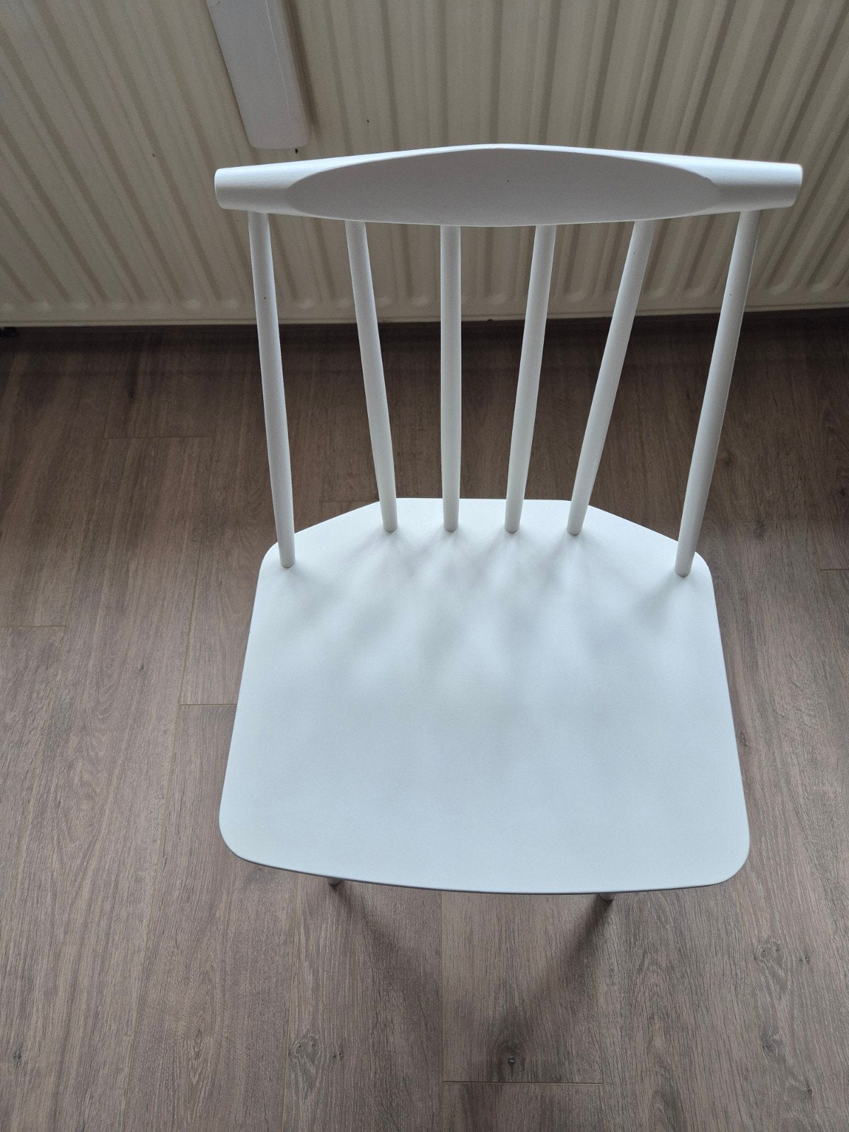 hay chair - j77 stoel - wit, Huis en Inrichting, Stoelen, Ophalen, Gebruikt, Wit, Scandinavisch