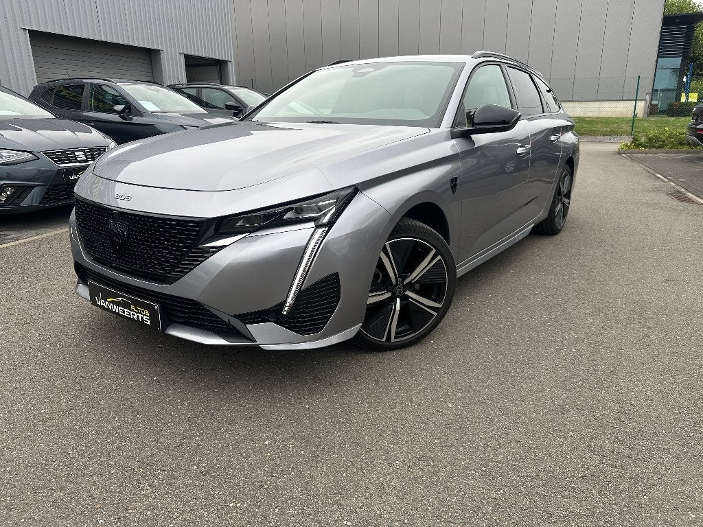 Peugeot 308 SW "GT-LINE", 1.2 benzine AUTOMAAT, Auto's, Peugeot, Euro 6, 1200 cc, Zilver of Grijs, 1420 kg