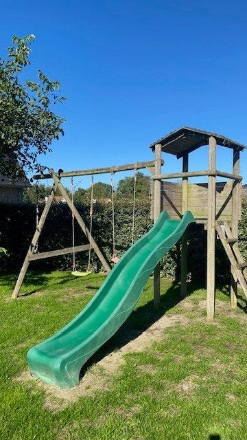 speeltoren tuin, Kinderen en Baby's, Ophalen, Gebruikt, Glijbaan