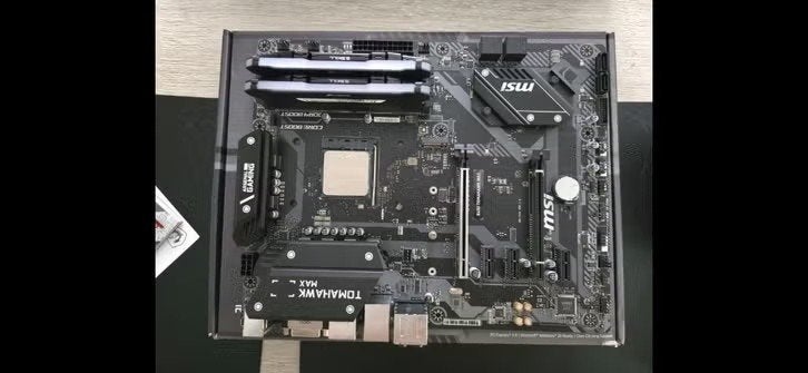 MSI B450 Tomahawk MAX AM4 ATX-moederbord, Enlèvement ou Envoi, DDR4, Utilisé, Socket AM4
