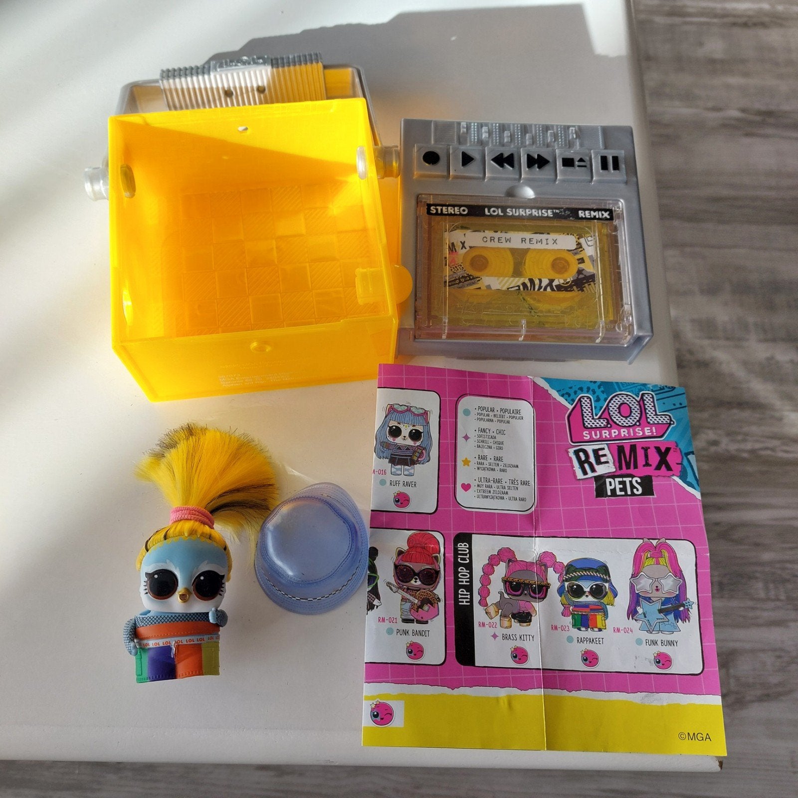LOL Surprise stereo remix popje Rappakeet met accessoires., Verzamelen, Ophalen