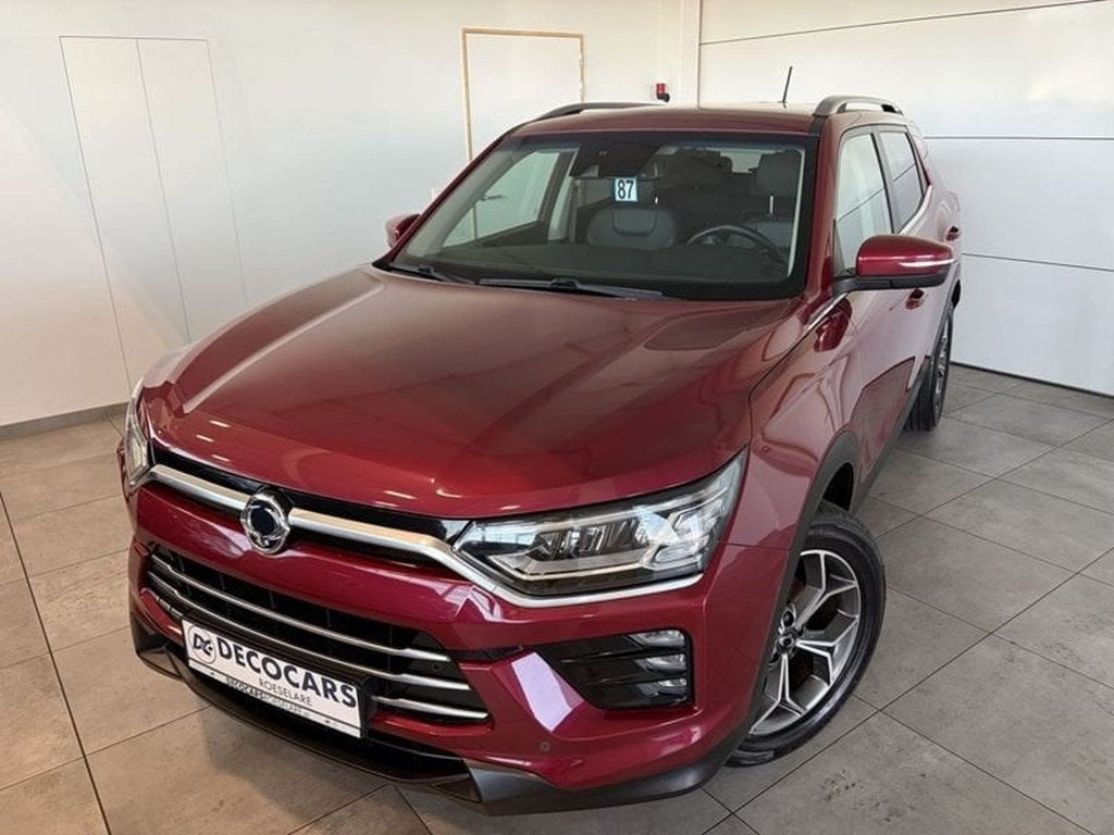 SsangYong Korando Apple Carplay - Android Auto / Camera / L, Rouge, Achat, Boîte manuelle, Noir