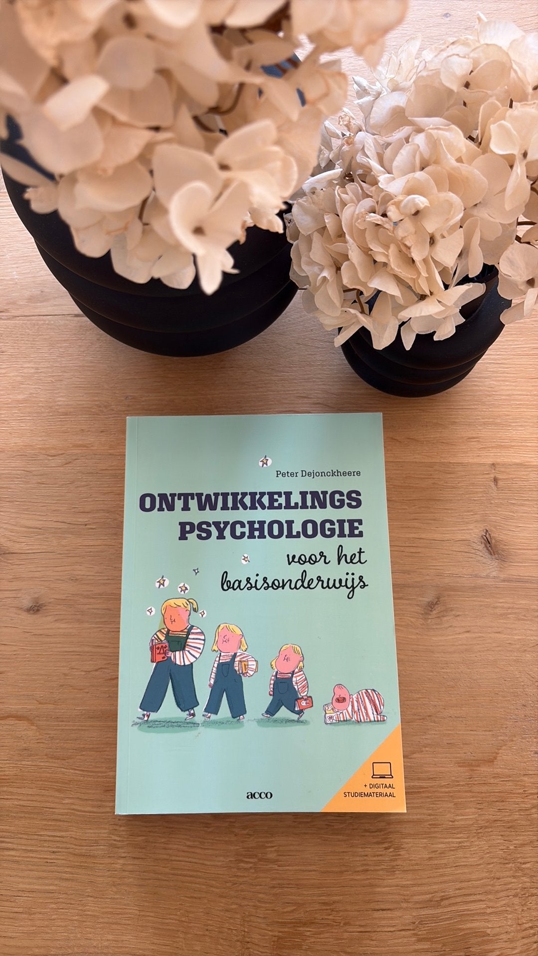 Psychologie du développement pour l'enseignement primaire, Envoi, Peter Dejonckheere