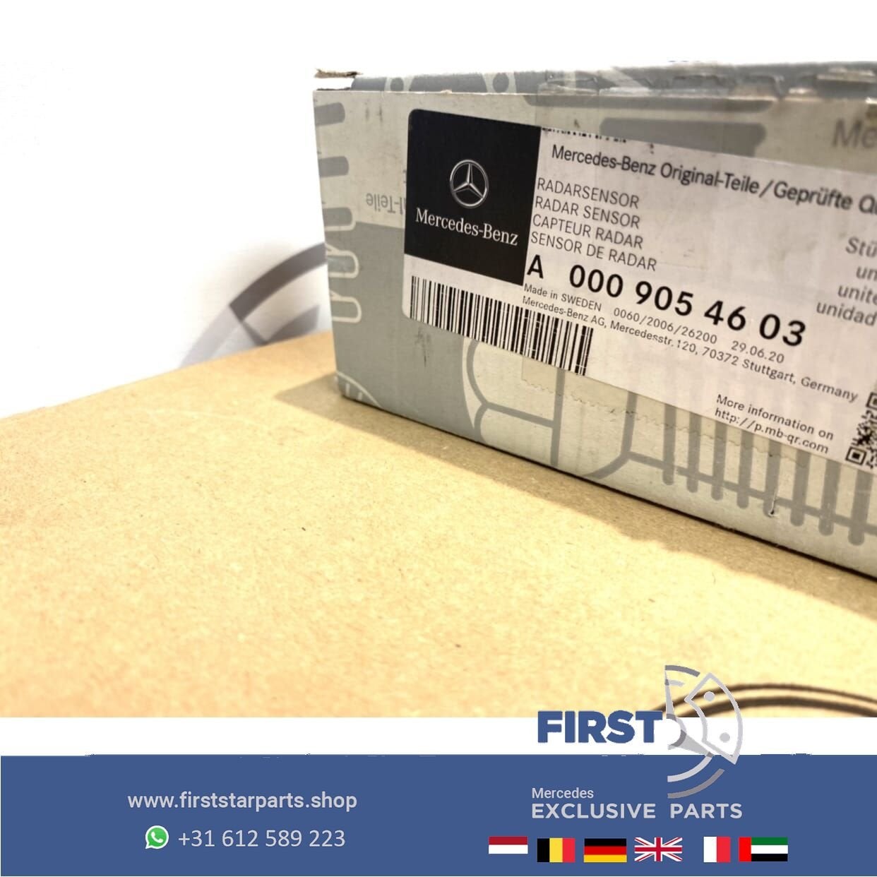 A0009054603 Afstand radar sensor Mercedes A B CLA CLS E GLA, Utilisé, -, -, Enlèvement ou Envoi