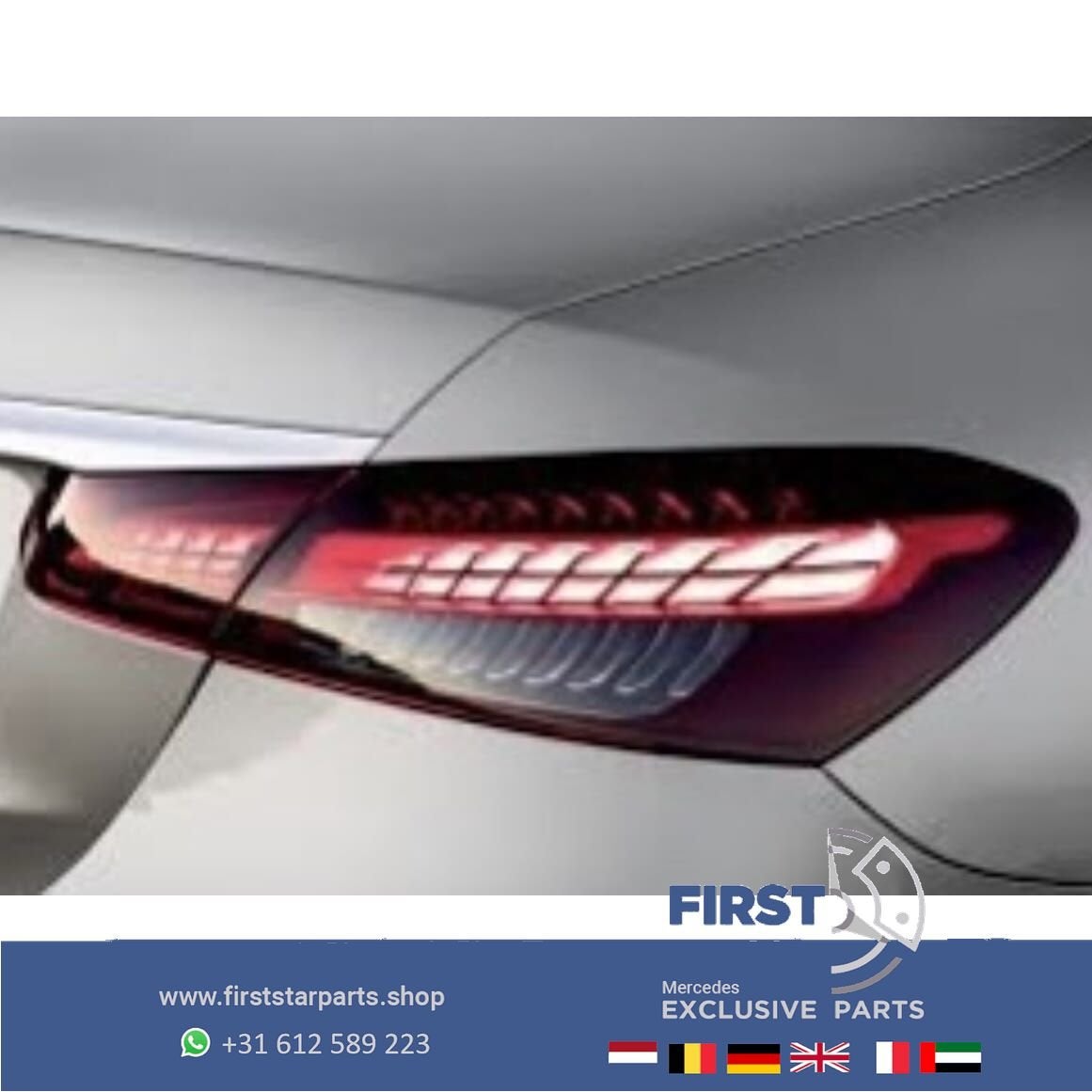 W213 E KLASSE FACELIFT 2021 LED ACHTERLICHT RECHTS SET origi, Utilisé, -, -, Enlèvement ou Envoi