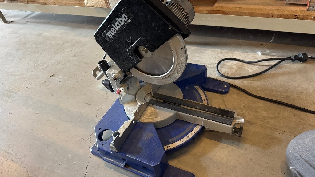 Metabo Afkort verstekzaag (+ 1x contimac), Doe-het-zelf en Bouw, Gereedschap | Zaagmachines, Ophalen of Verzenden, Zo goed als nieuw