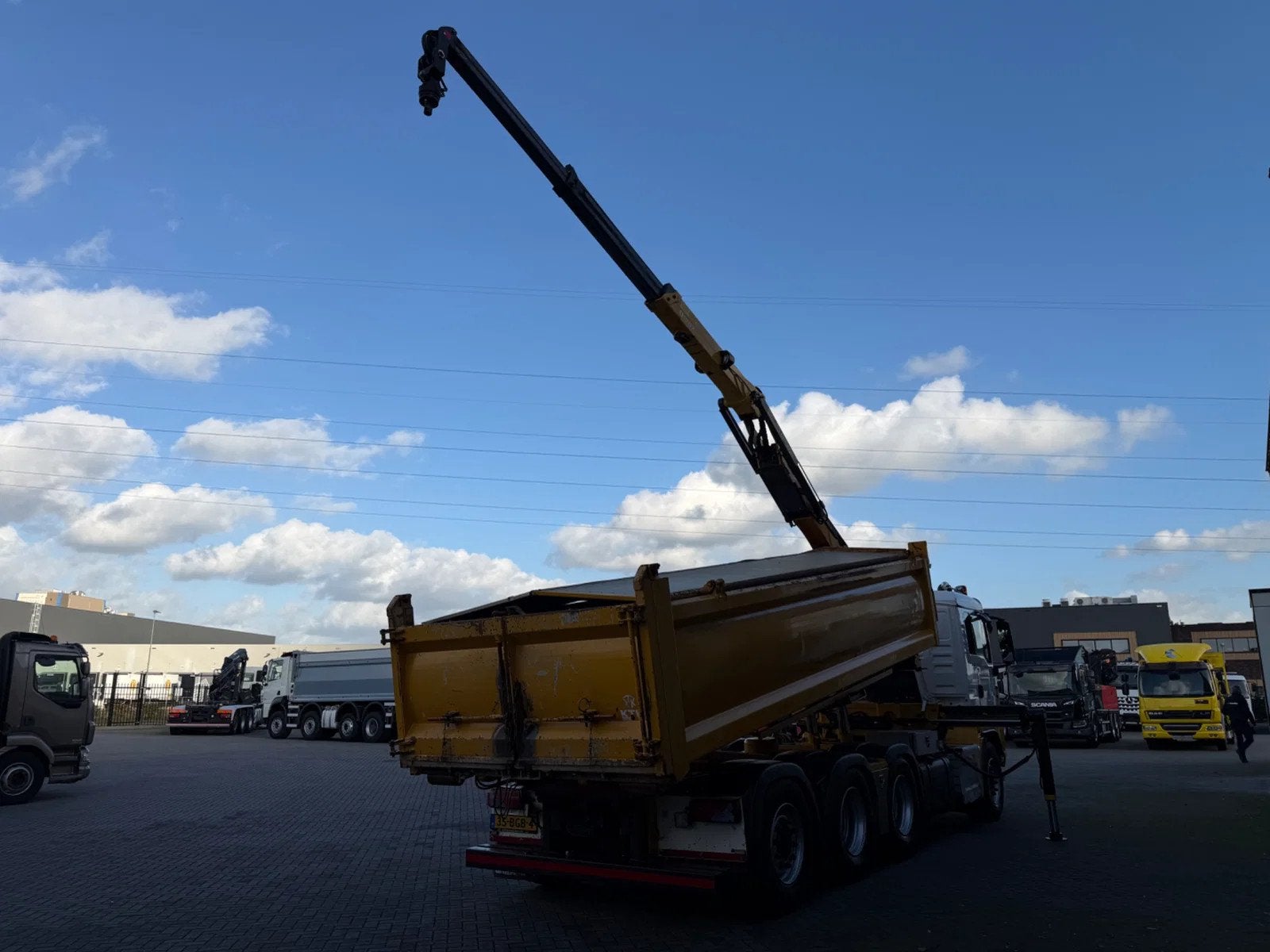 MAN TGS 35.440 8x4 Kabelsysteem/Z kraan Euro 6, 324 kW, Achat, Euro 6, 2 places