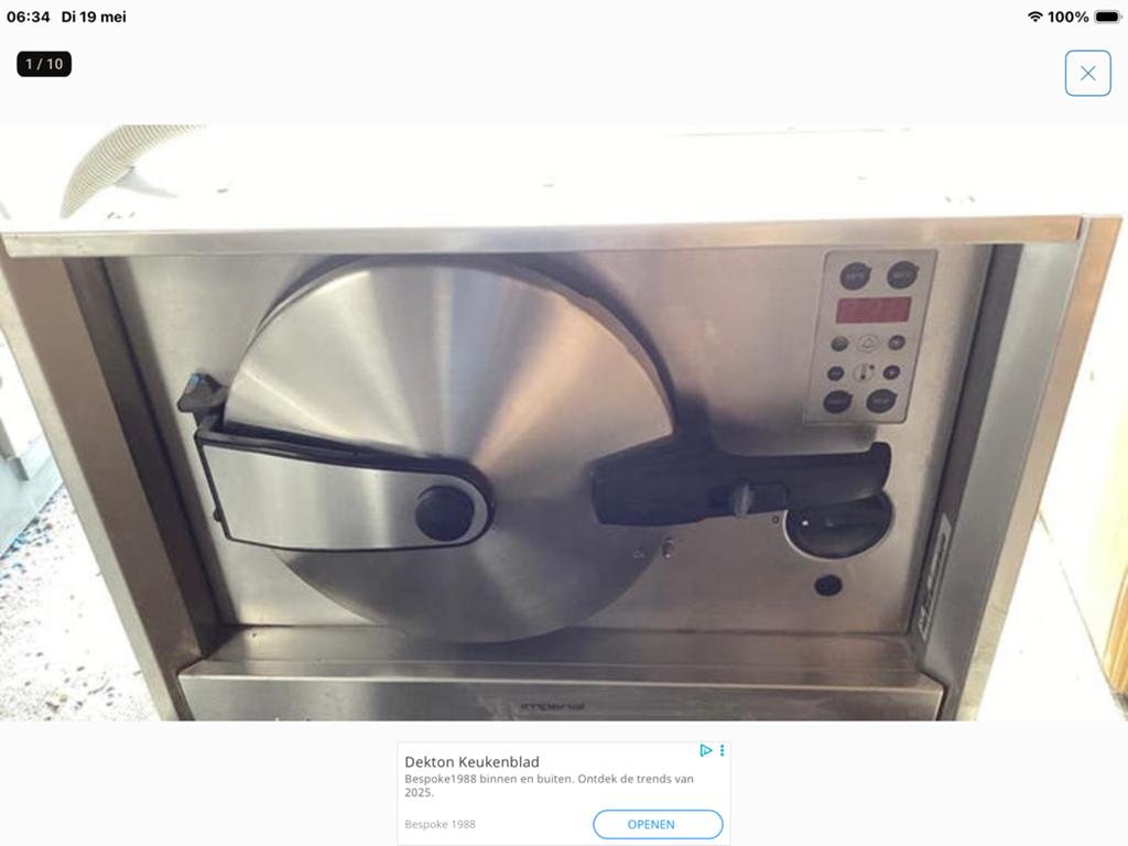 Stoomoven NIEUW PROFESSIONEEL van IMPERIAl..inbouw, Ophalen, Nieuw