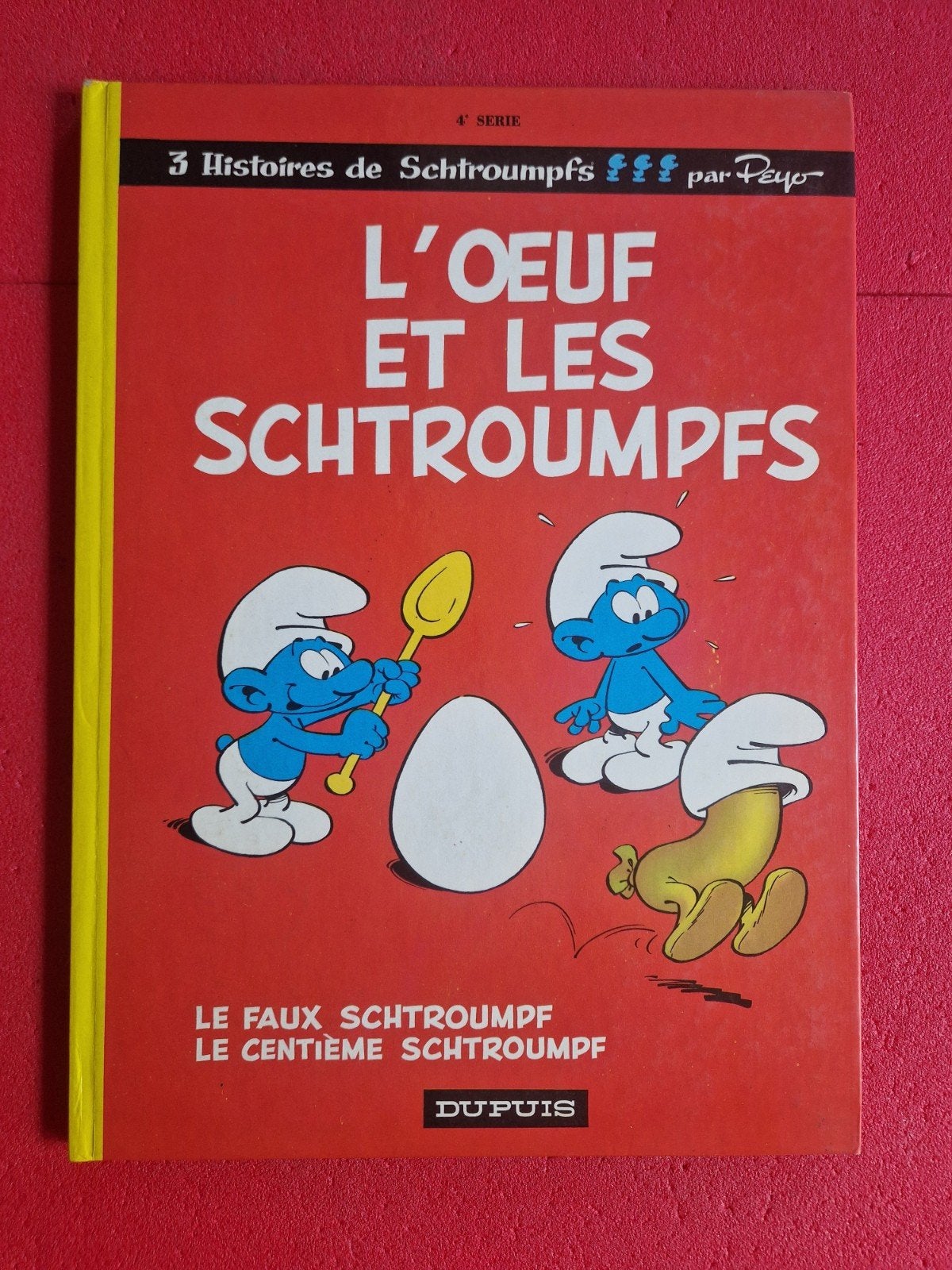 bd les schtroumpfs 4, Enlèvement ou Envoi