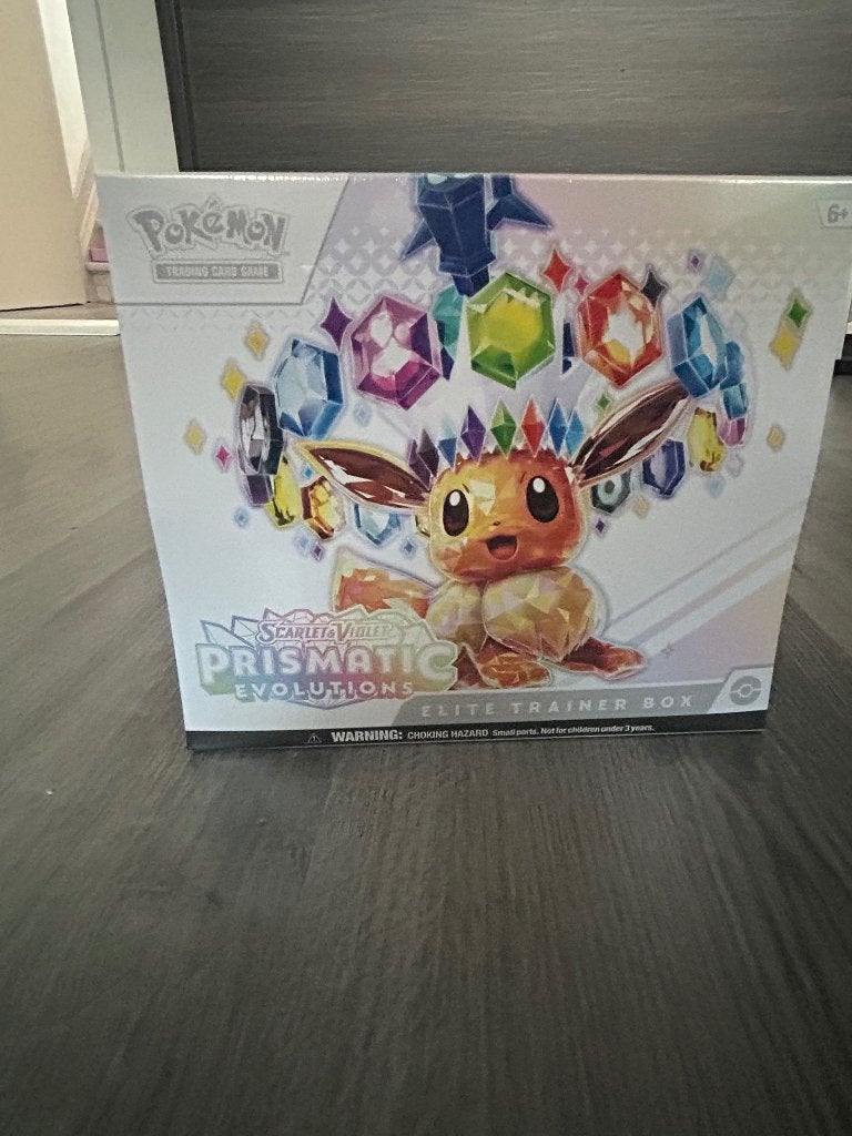 ETB prismatic evolutions, Hobby en Vrije tijd, Verzamelkaartspellen | Pokémon, Ophalen, Nieuw