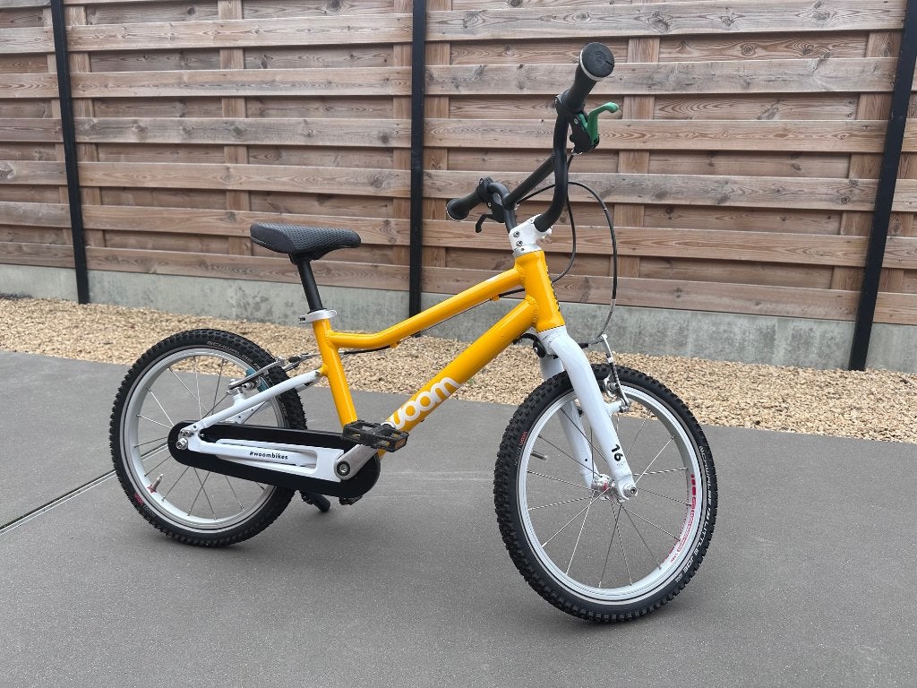 Vélo pour enfants Woom GO 3 - 16 pouces, Vélos & Vélomoteurs, Frein sur jante, Enlèvement, Woom, Comme neuf