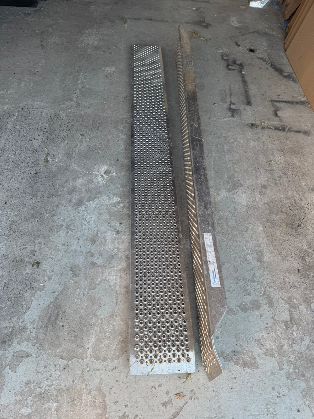Oprijplaten 1000kg, Ophalen, Gebruikt
