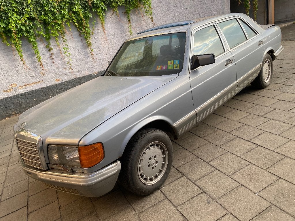 Mercedes W126 SEL500 long chassis 1983 191km full opt, Particulier, Achat