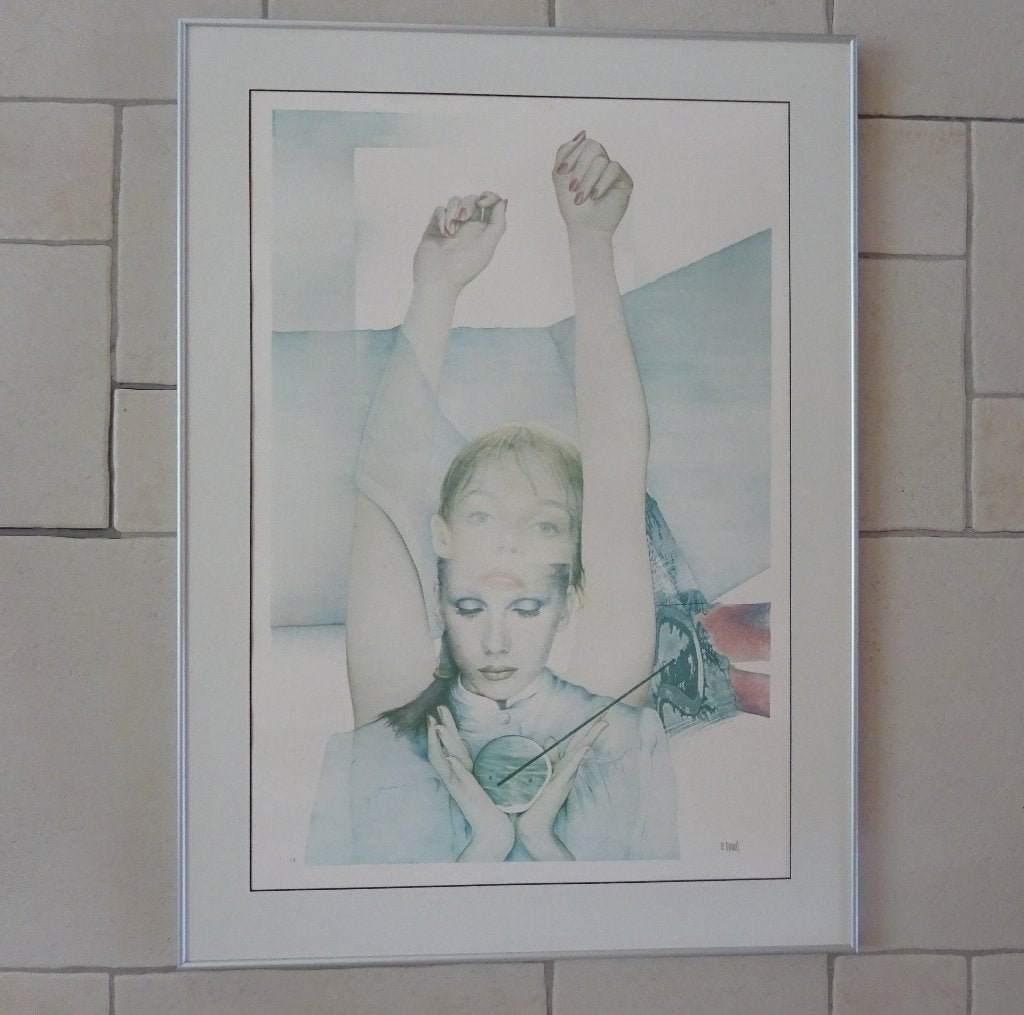 Pol Mara, Litho, e.a., femmes, 82 x 67 cm, Antiek en Kunst, Kunst | Litho's en Zeefdrukken, Gesigneerd, Ophalen, Personages en Fantasiefiguren