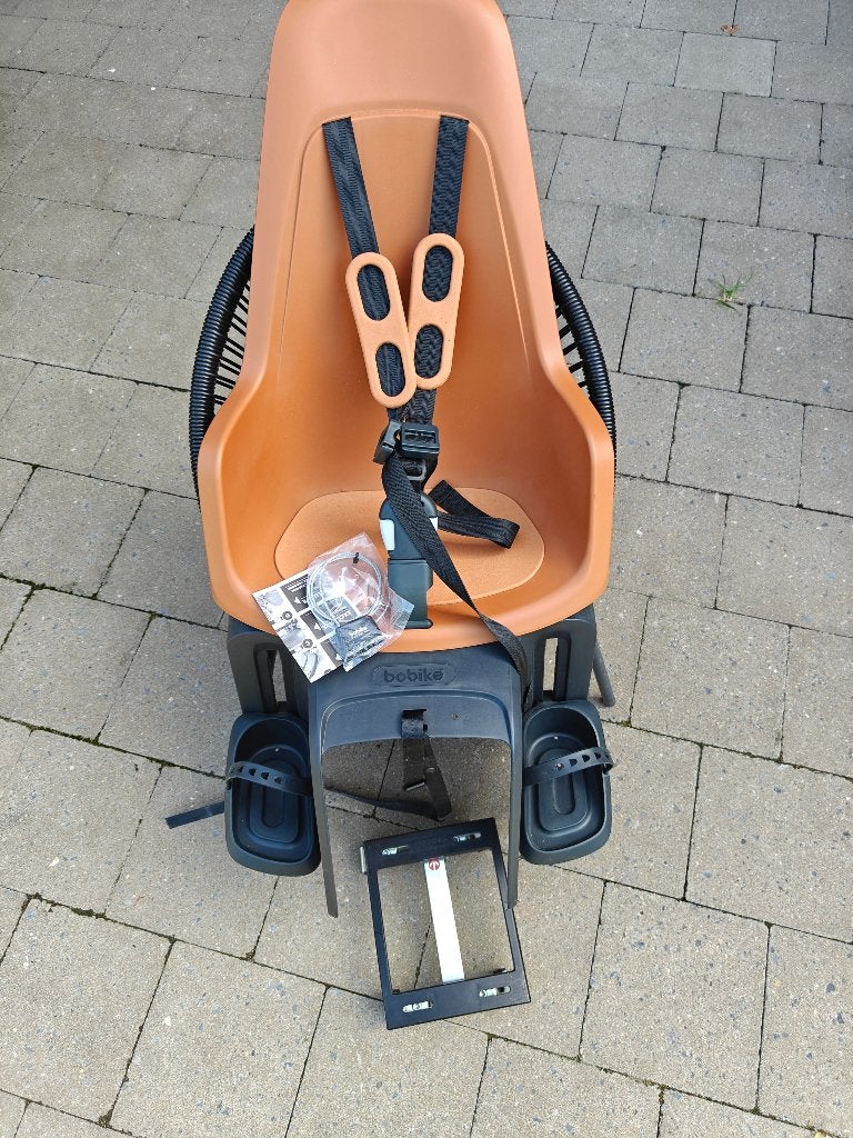 Bobike one maxi met extra frame bevestiging, Ophalen, Voetsteuntjes, 9 t/m 18 kg, Zo goed als nieuw