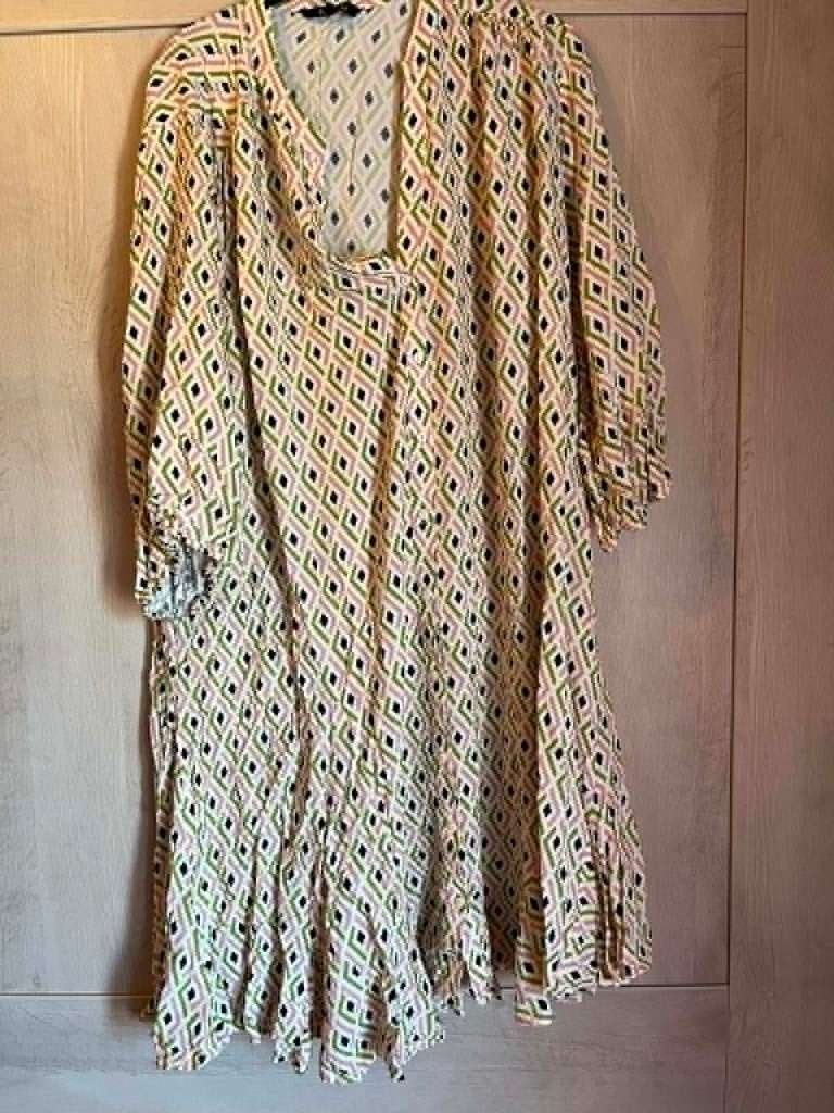 mooi kleed als nieuw ms mode 50, Kleding | Dames, Grote Maten, MS Mode, Ophalen of Verzenden, Zo goed als nieuw, Jurk