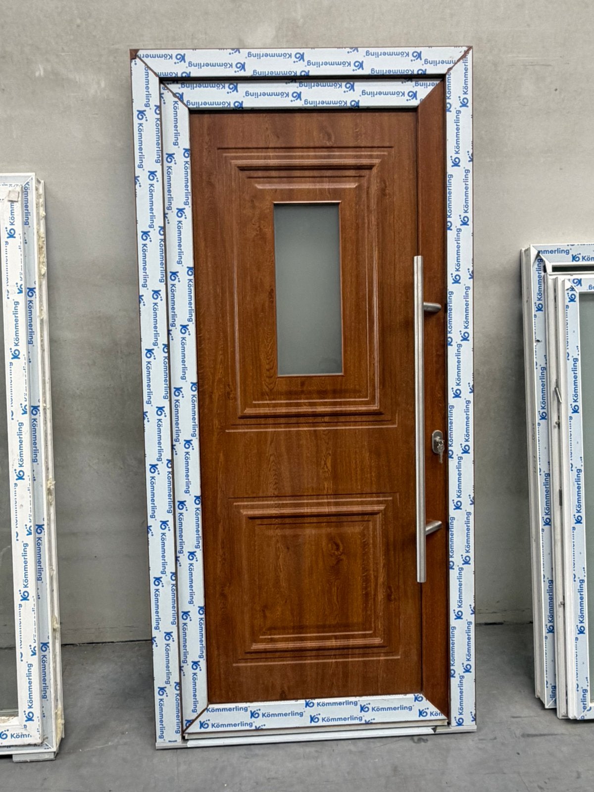 Nieuwe PVC inkomdeur TOPKWALITEIT (104cm x 218cm), Doe-het-zelf en Bouw, Kunststof, 215 cm of meer, Nieuw, Buitendeur