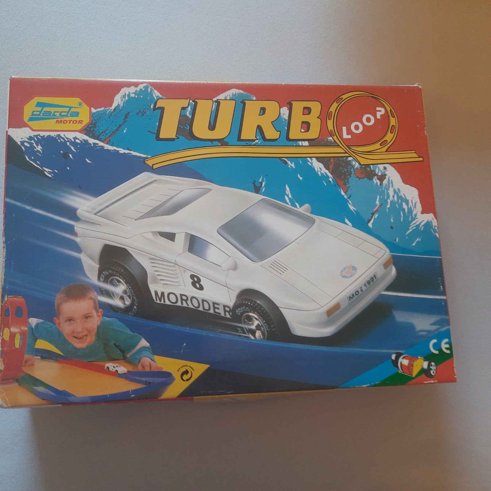 DARDA MOTOR* SET TURBO LOOPING * IN BOX * GEEN AUTO * TOP *, Ophalen, Zo goed als nieuw