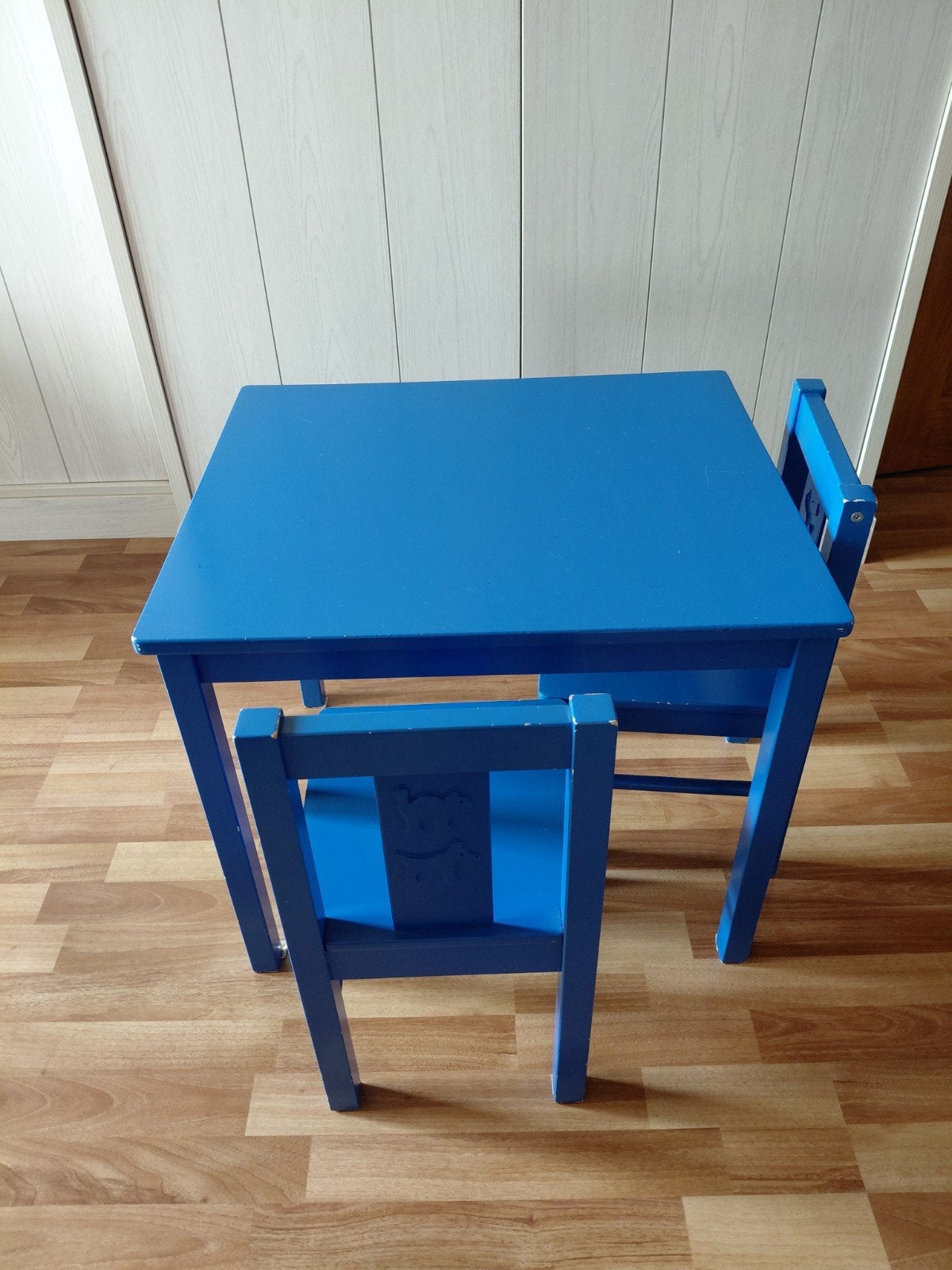 Tafeltje en 2 stoeltjes. Ikea Kritter, Kinderen en Baby's, Ophalen, Gebruikt, Tafel(s) en Stoel(en)