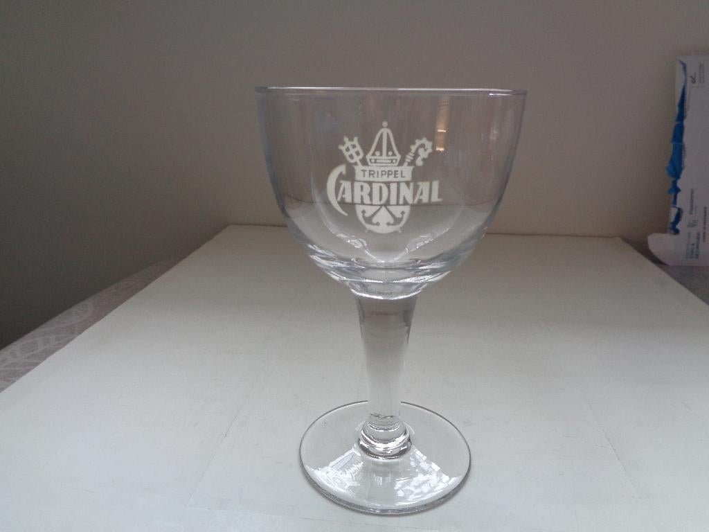 Oud glas Trippel Cardinal Brouwerij het Anker, Ophalen of Verzenden, Zo goed als nieuw, Glas of Glazen, Overige merken