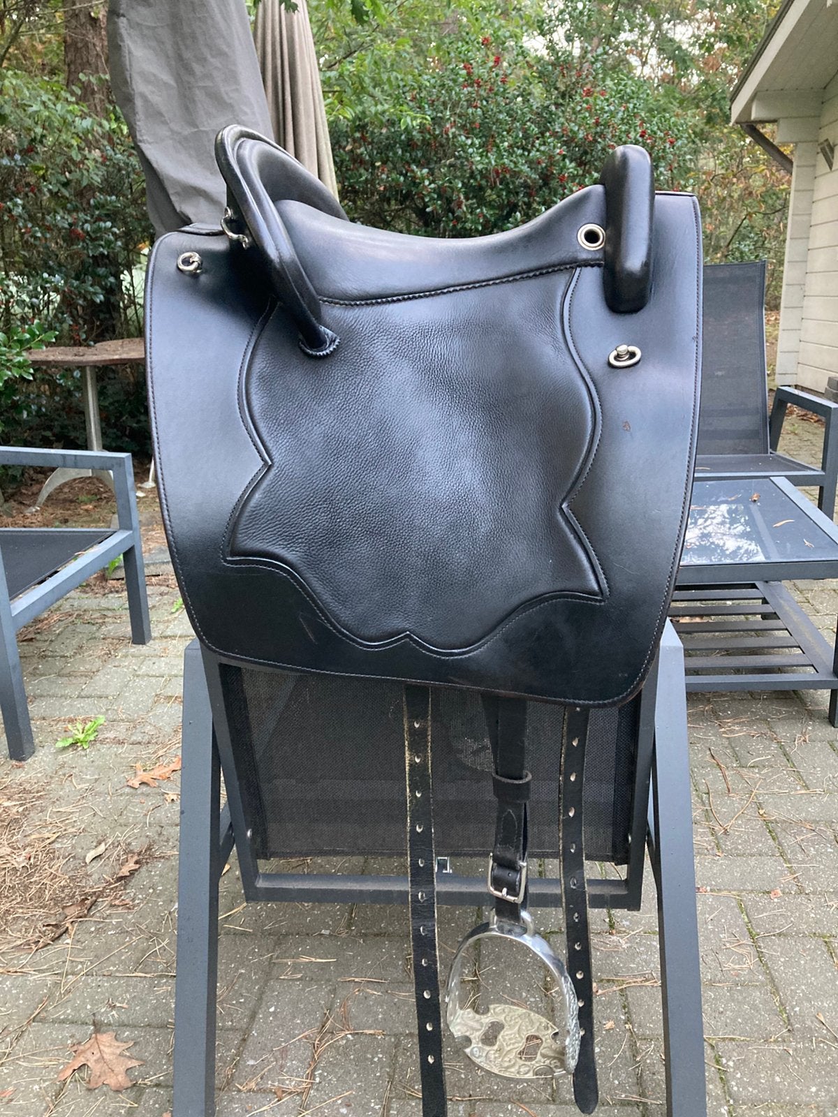 Deuber Barock zadel Deluxe, Dieren en Toebehoren, Ophalen of Verzenden, Zo goed als nieuw