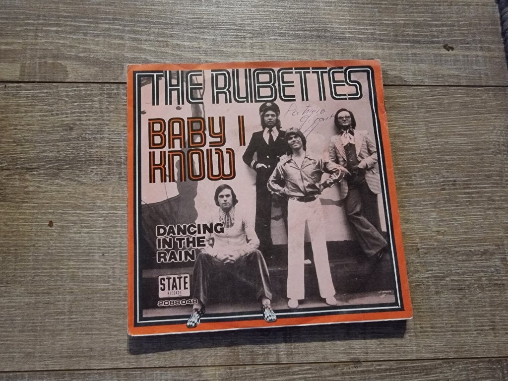 7" The Rubettes - Baby I know, Enlèvement ou Envoi, Utilisé, 7 inch, Pop