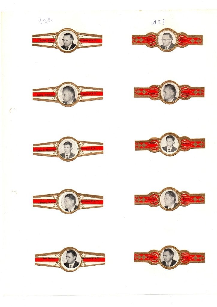 SÉRIE DE BRACELETS À CIGARES SANS MARQUE, Enlèvement ou Envoi, Neuf, Bagues de cigare