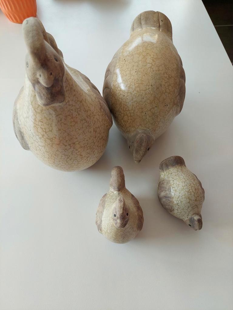 4 Decoratie kippen, Ophalen