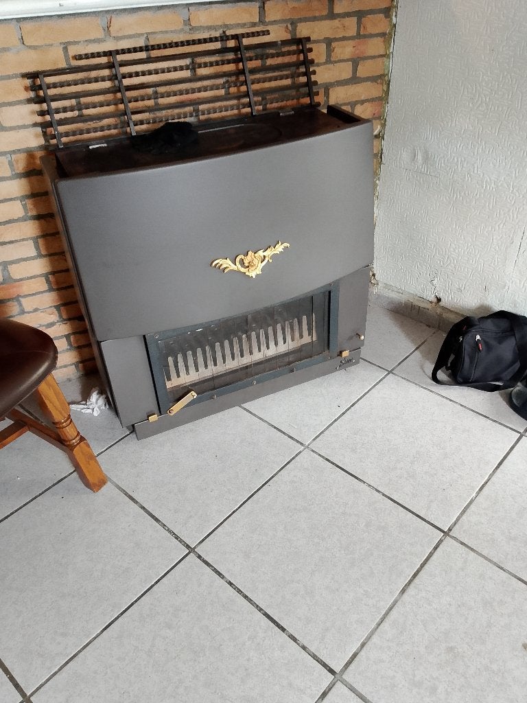 Poêle à bois, Huis en Inrichting, Kachels, Ophalen, Gebruikt, Houtkachel, Vrijstaand