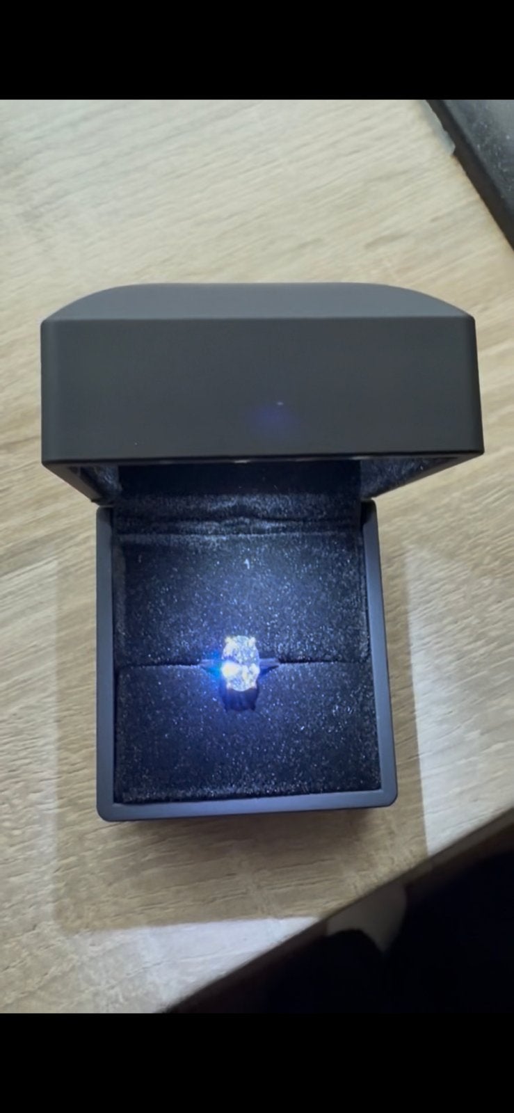 2.03 Karaat Diamant Ring!, Bijoux, Sacs & Beauté, Bagues, Neuf, Femme ou Homme, Or, Enlèvement
