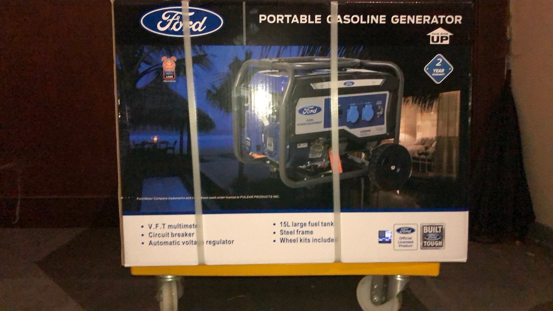 FORD FG 4050 generator, Doe-het-zelf en Bouw, Ophalen, Elektrisch startend, Benzine, Nieuw