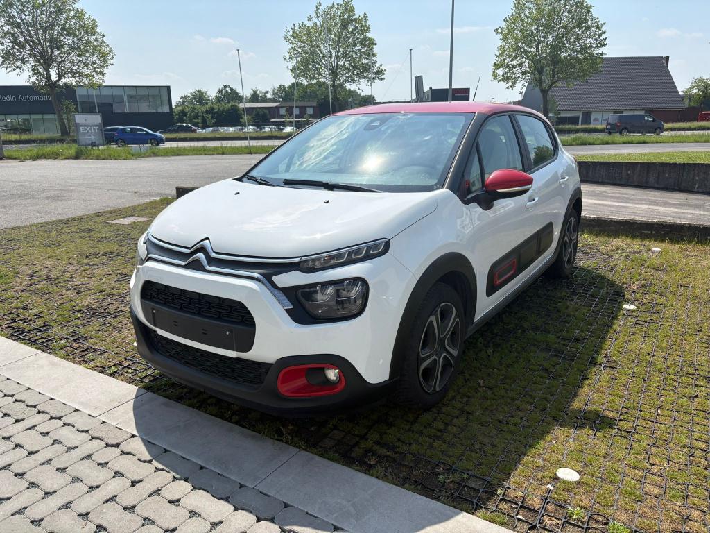 Citroën C3 | Benzine | Carplay | 124000 km, Auto's, Voorwielaandrijving, Stof, Euro 6, Wit
