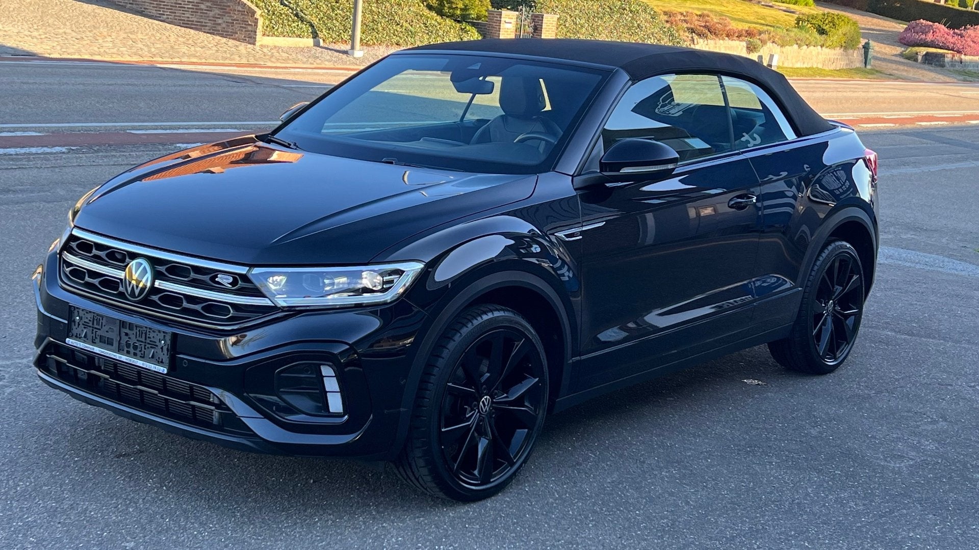 Volkswagen T-Roc TSI R-Line DSG7 CABRIO AUTOMAAT BLACK IDITI, Autos, Cuir, Achat, Entreprise, Carnet d'entretien
