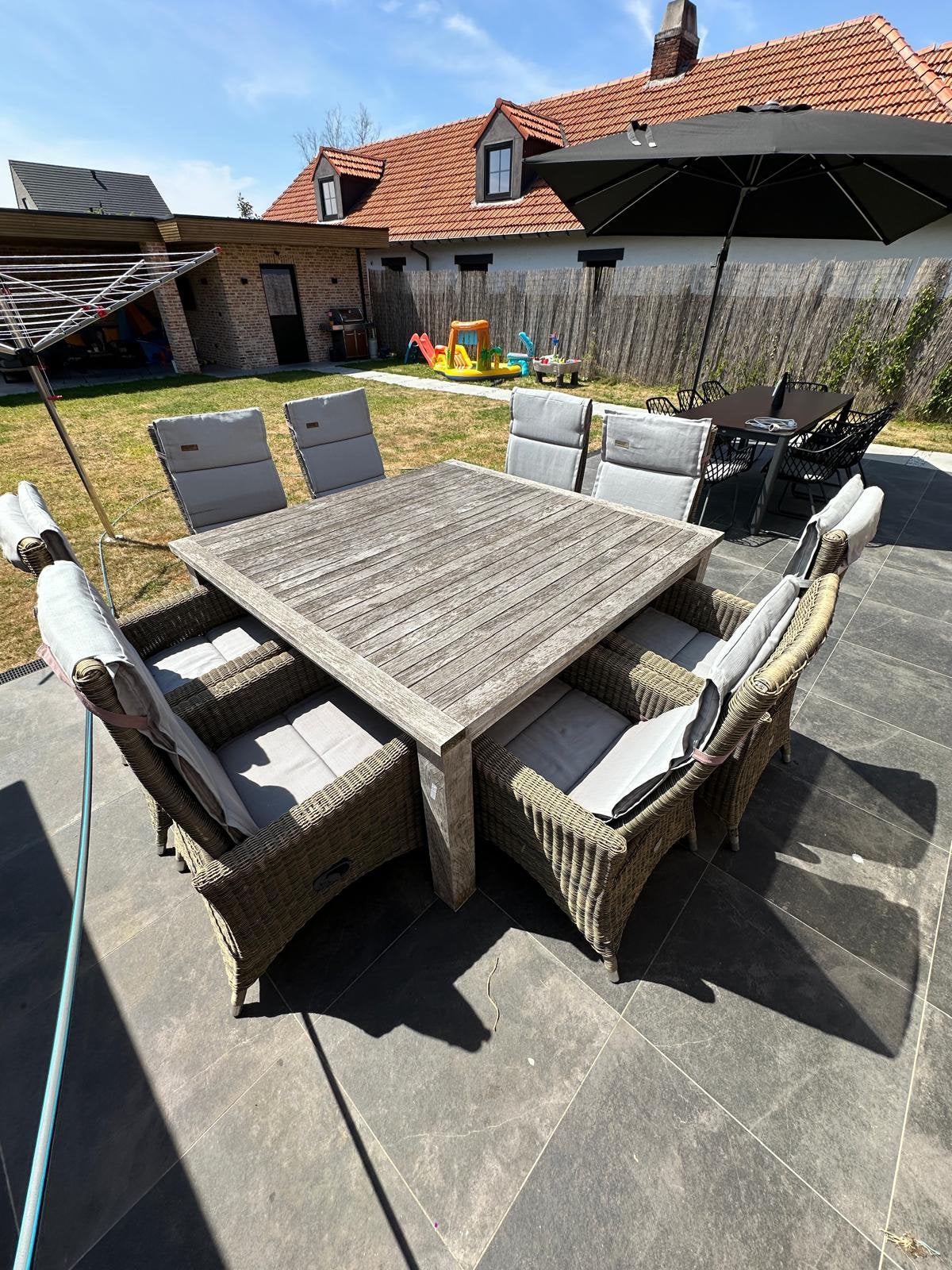 Tuinset, Jardin & Terrasse, Ensembles de jardin, Enlèvement, Utilisé, Salons de jardin