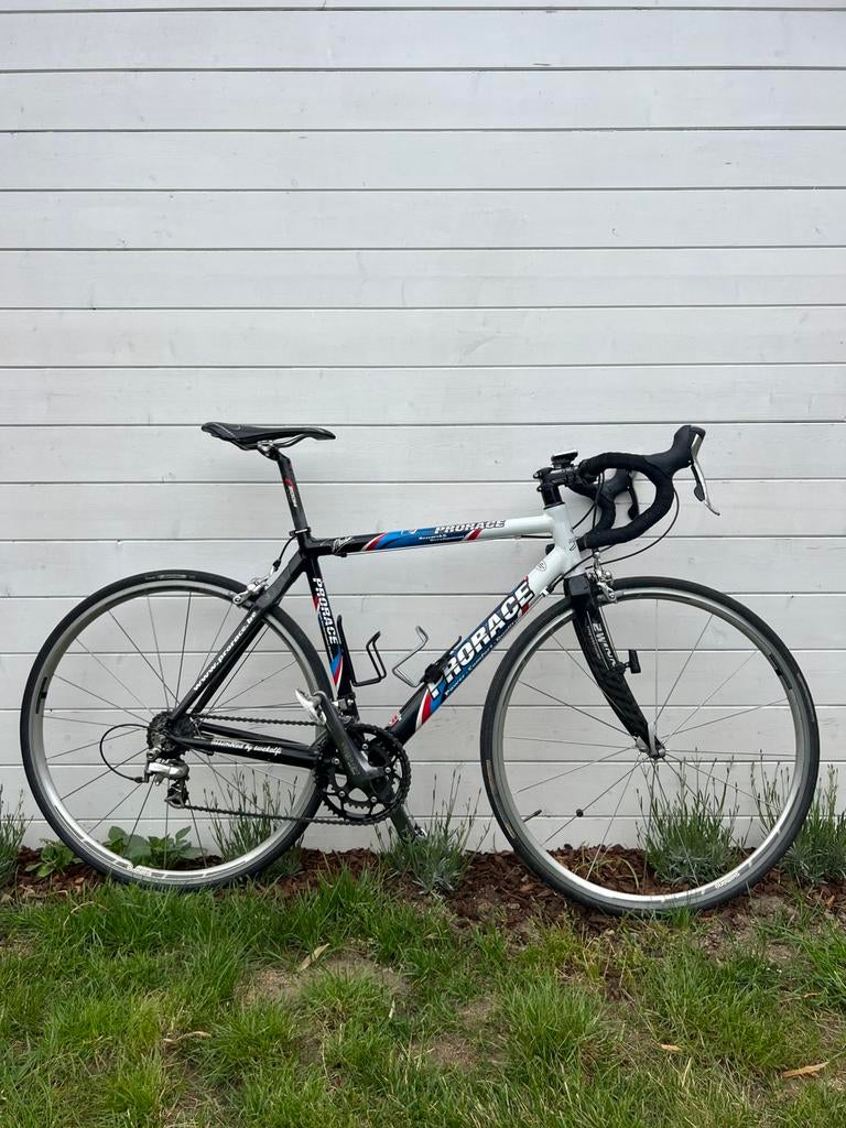 Prorace koersfiets, Fietsen en Brommers, Ophalen, Gebruikt