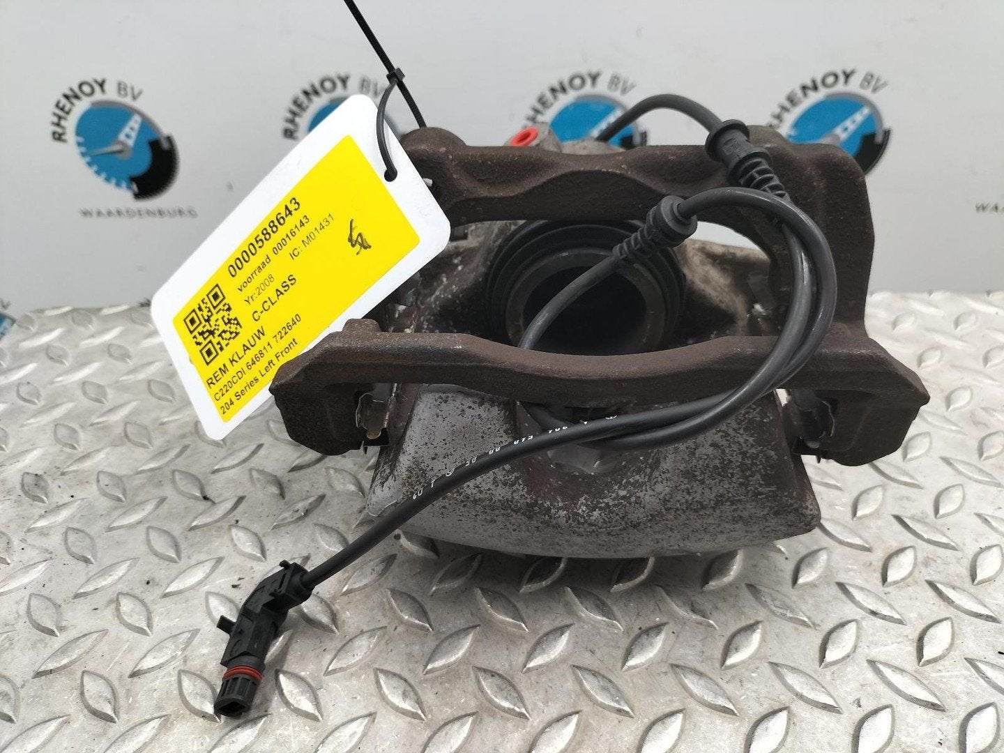 MERCEDES C-CLASS 220 CDI BNS CL.AVAN.  REM KLAUW 2008, Ophalen of Verzenden, Gebruikt, Stiba lid