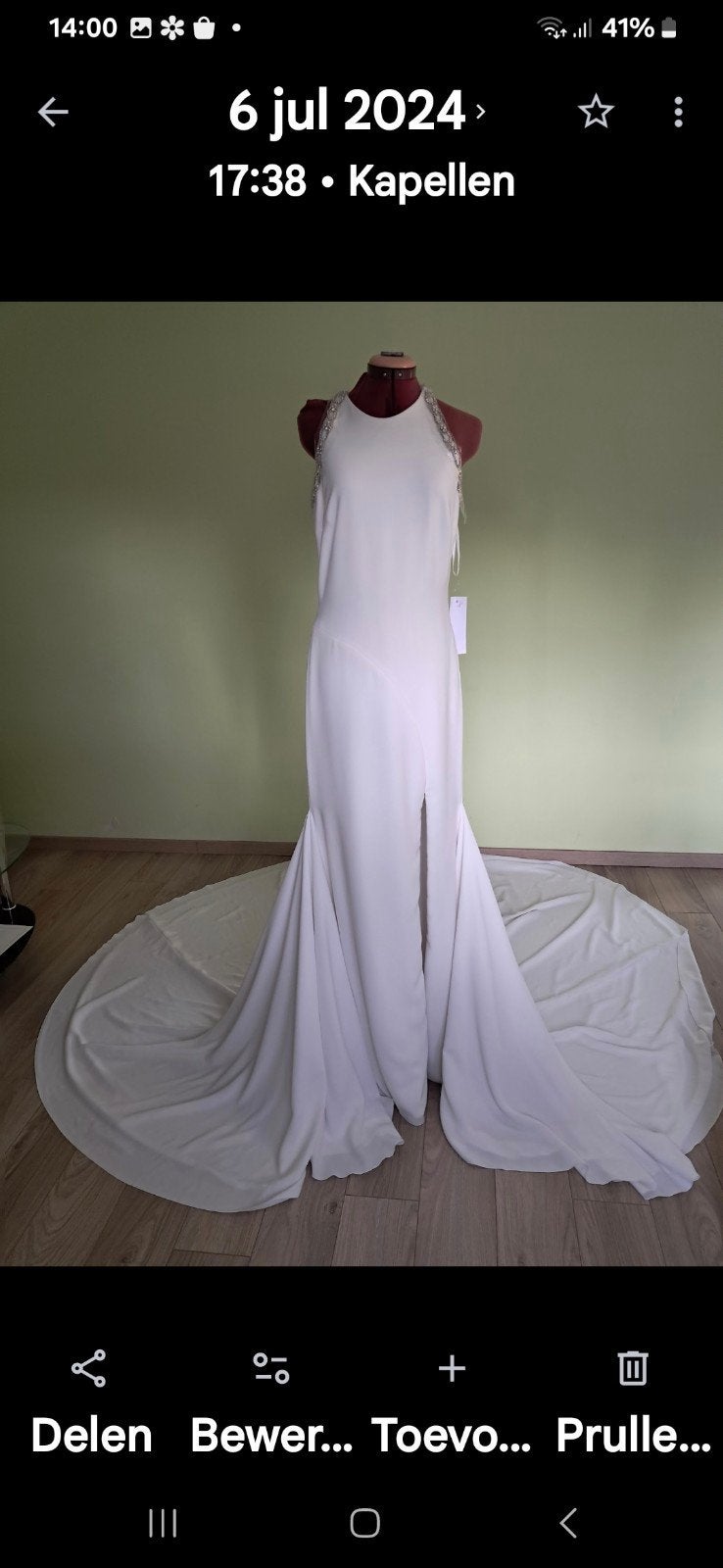 Belle nouvelle robe de mariée, taille 36-38, Enlèvement, Robe de mariée