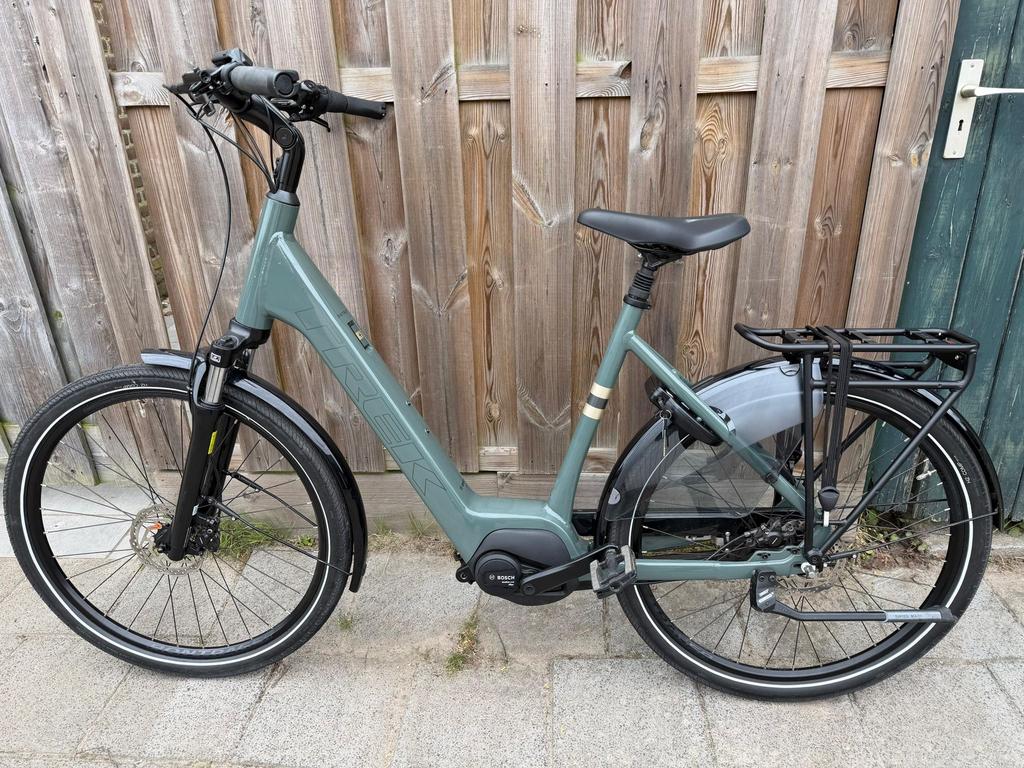 Hele mooie Trek District electrische dames fiets, Vélos & Vélomoteurs, Vélos électriques, Comme neuf, Enlèvement