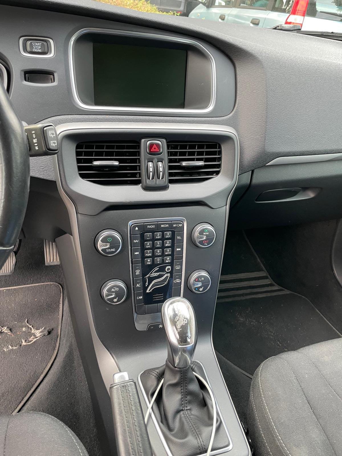 Volvo V 40 5 cilinders, Auto's, Automaat, Euro 5, Stof, Zwart