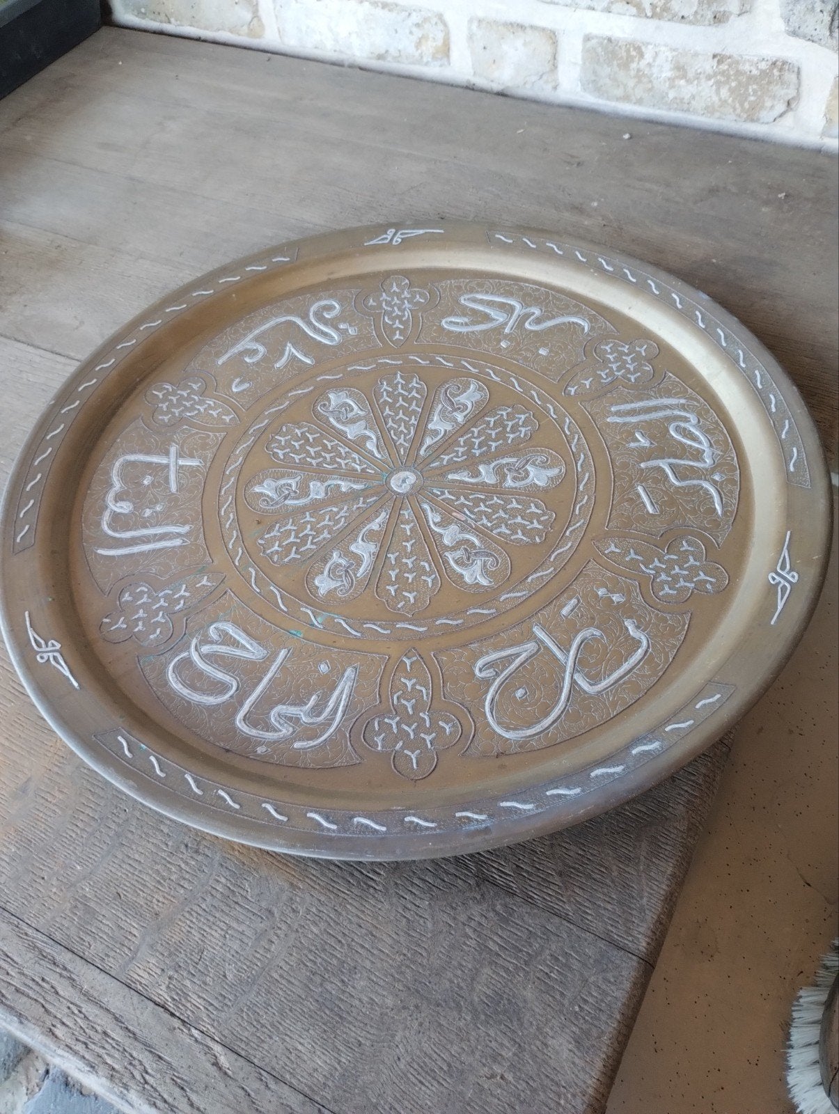 koperen plateau Arabisch, Antiek en Kunst, Ophalen of Verzenden