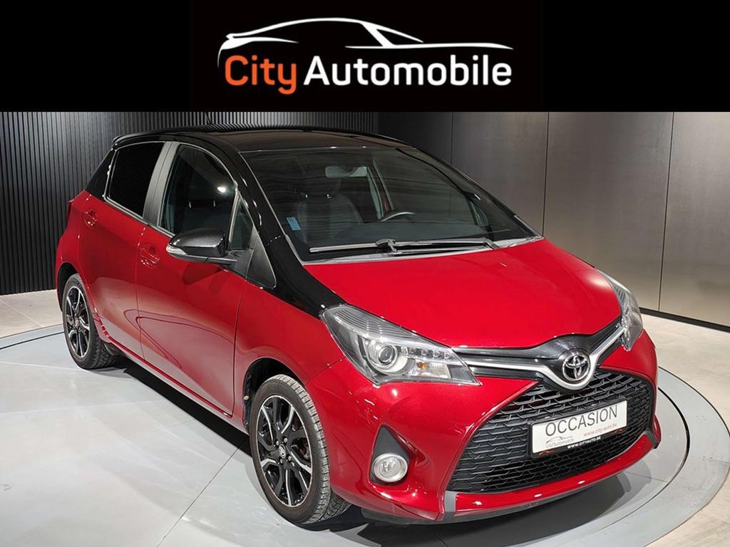 Toyota Yaris 1.3 VVT-I GPS BLUETOOTH CLIMATISATION CAMERA, Auto's, Toyota, Stof, Gebruikt, 4 cilinders, 1329 cc