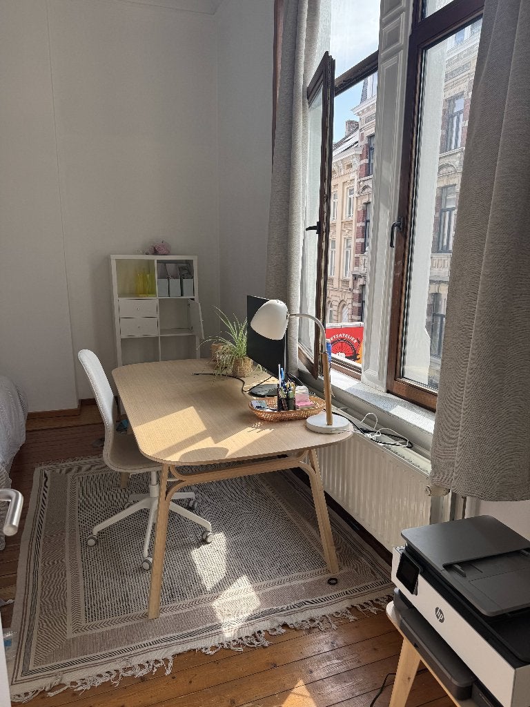 Bureau/eettafel, Huis en Inrichting, Ophalen, Zo goed als nieuw, IKEA, Hout