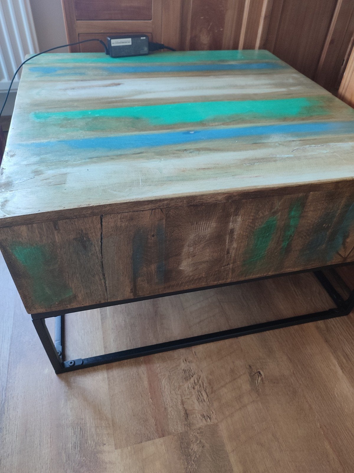 salontafel 80x80, Ophalen, Metaal